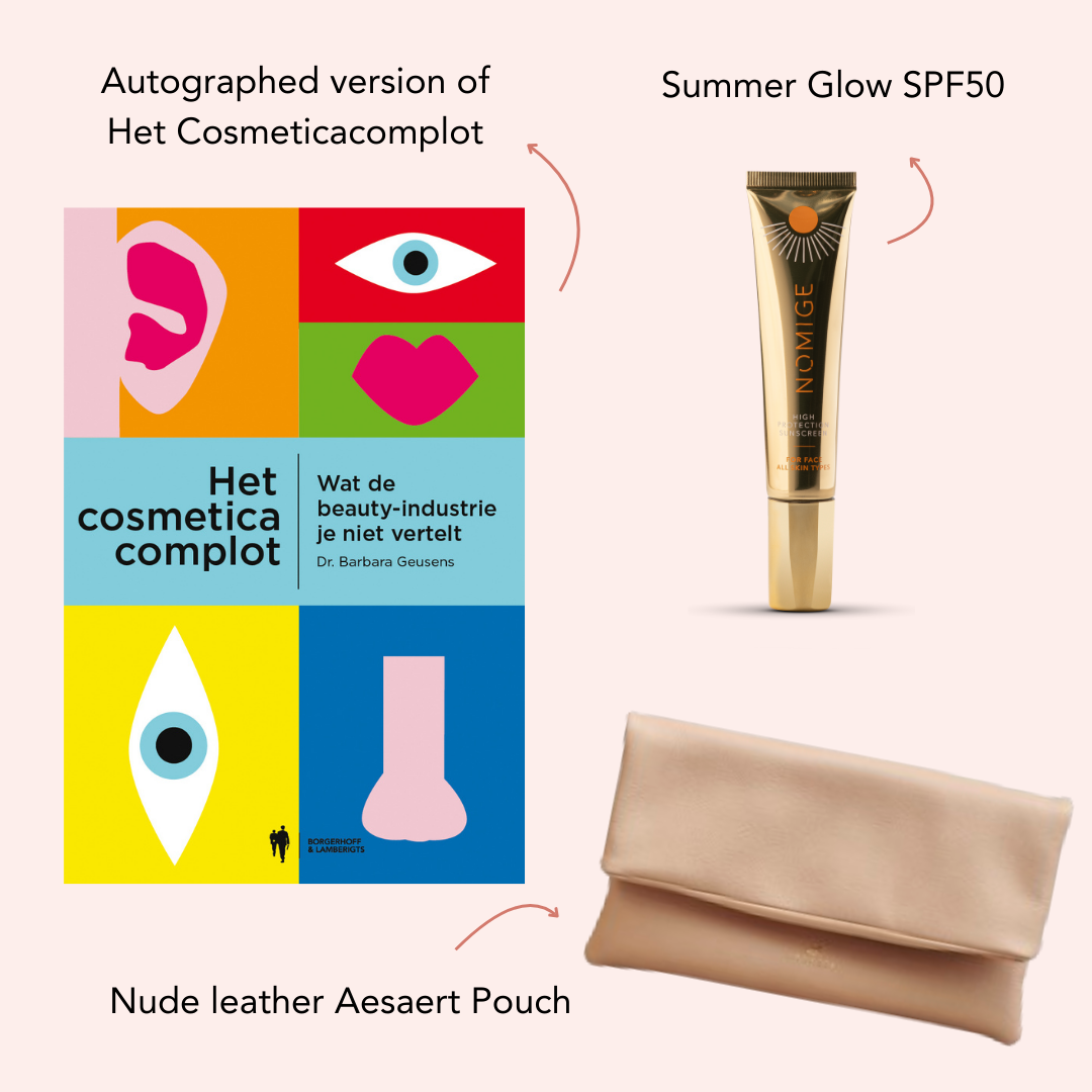 Limited edition Mothersday Pouch: SPF50 x The Cosmetic Conspiracy