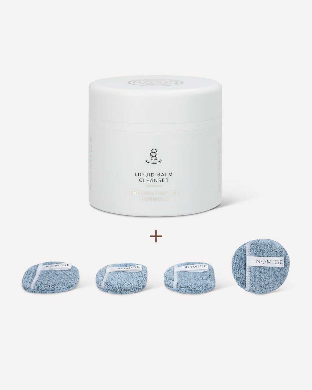 Liquid Balm Cleanser + Reusable Cotton Pads (4)