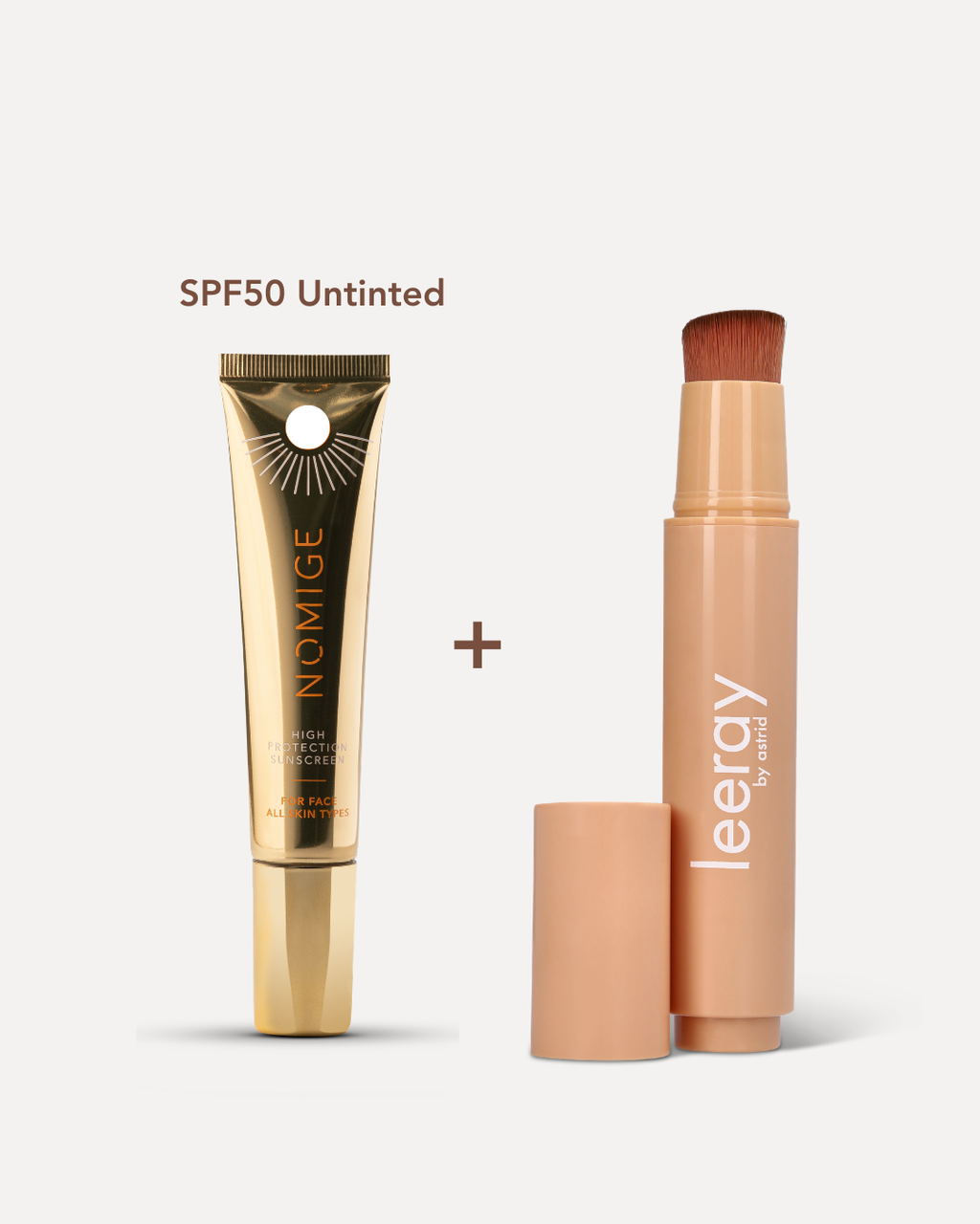 SPF50 Untinted Protection Duo