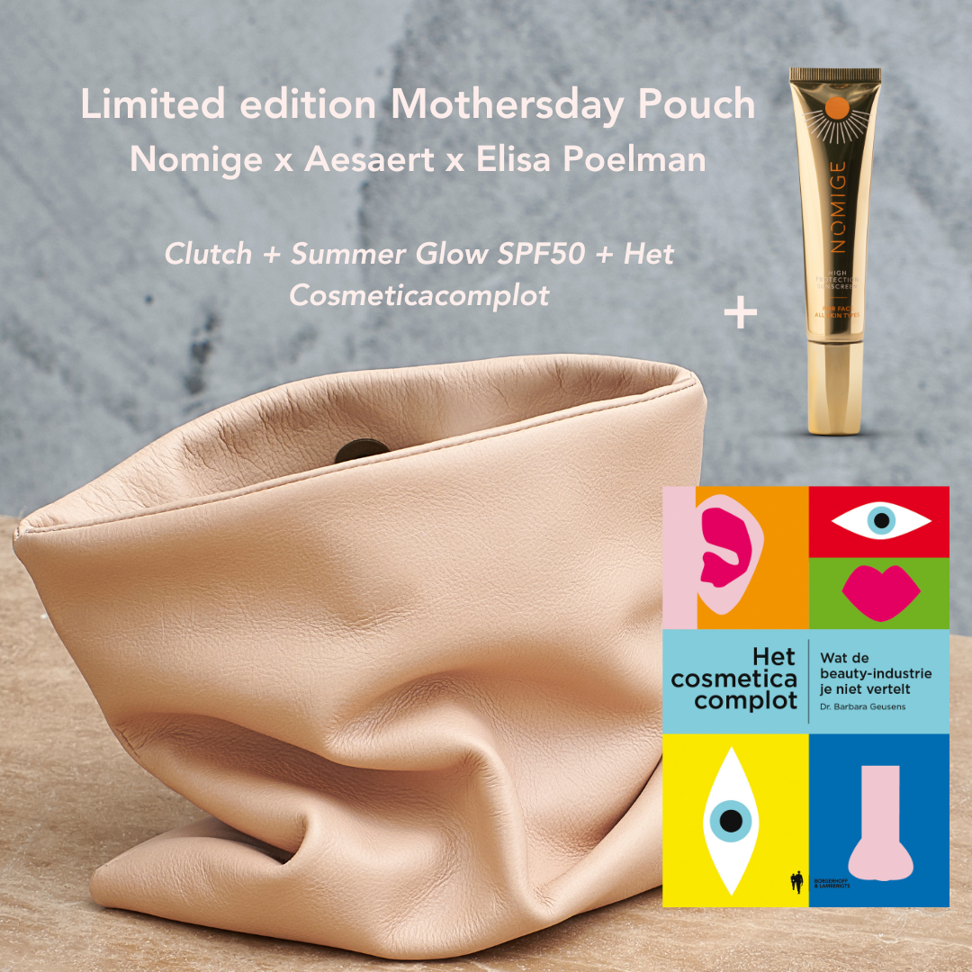 Limited edition Mothersday Pouch: SPF50 x Het Cosmeticacomplot